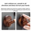 4pcs Beech Walnut Wood Hanging Hanger Solid Wood Wall Hook Decor Hook Towel Hook  Bedroom Storage