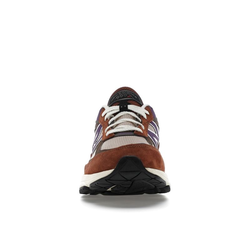 New Balance 990v6 Сделано в США Rich Oak Cosmic Grape унисекс кроссовки коричневые U990OP6