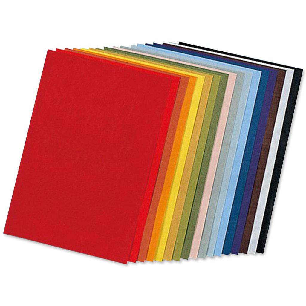 Kurasuwa Handmade Washi Paper for 17 1 Sheet 140 X Made In Japan Chigiri-e (Paper Cutting) - Colors, Each, 225mm, Double-Sided Dyed, W140225-8,