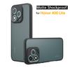 Case for Honor 400 Lite Matte Clear Phone Protection Cover For Honor 400Lite Acrylic PC + TPU Shockproof Bumper Shell