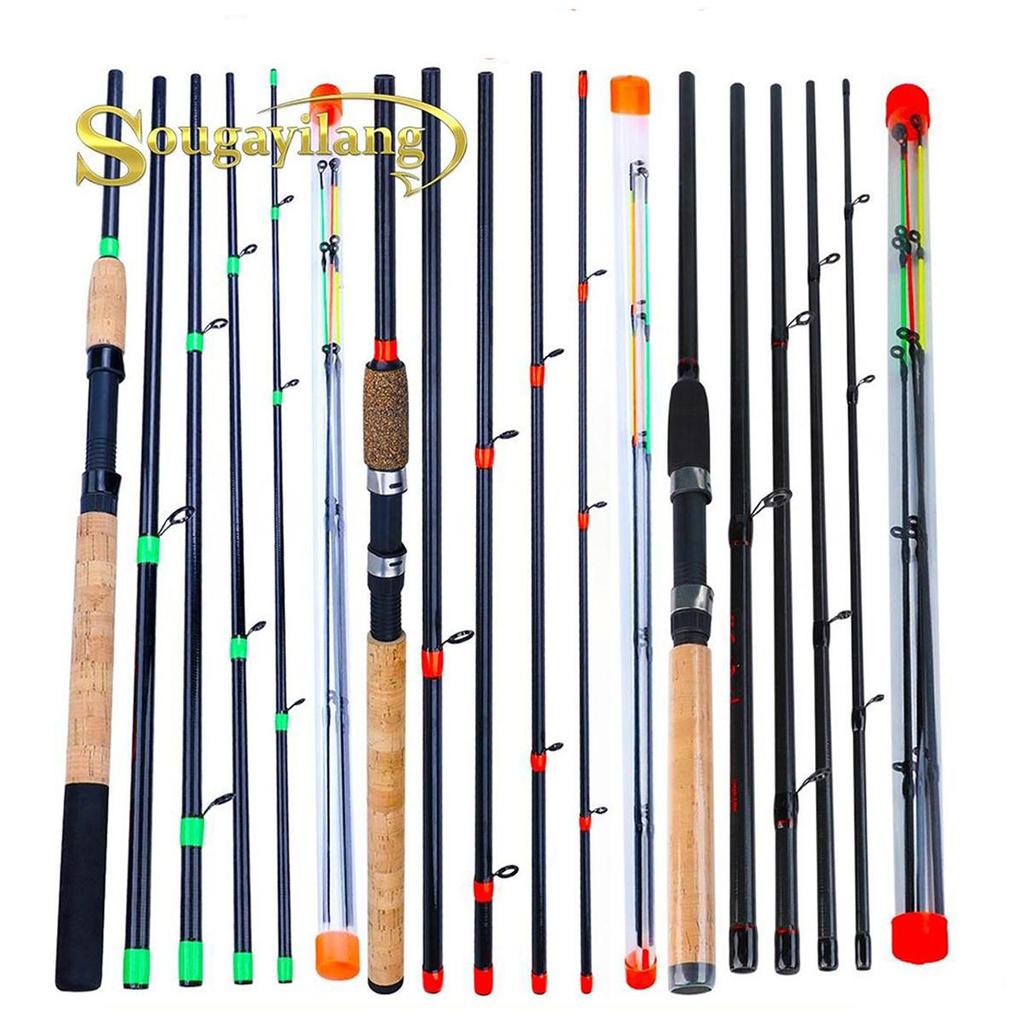 Фидерные удочки 3 м/9,8 футов спиннинговая удочка 30-120 г дорожная рыболовная снасть для ловли карпа инструмент удочка
