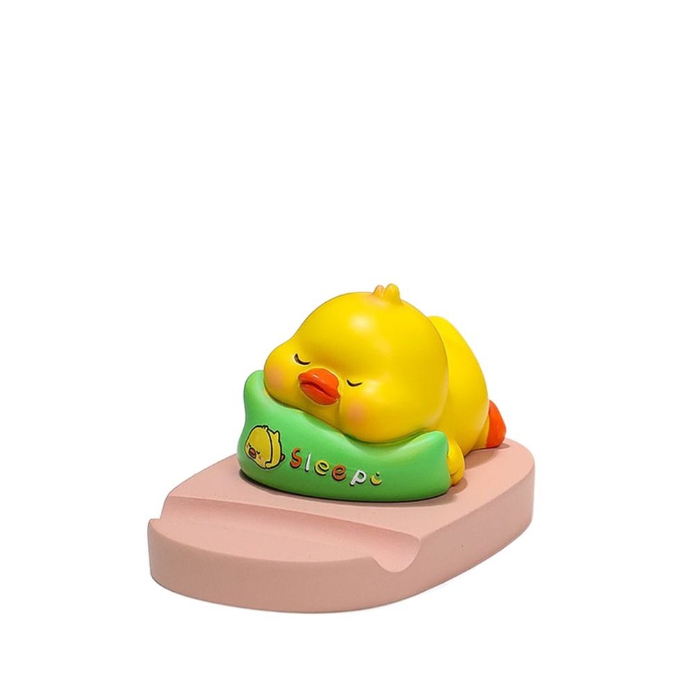 Resin Doll Animal Phone Holder Support Phone Bracket Cute Doll Mobile Phone Stand  Desk Decoration