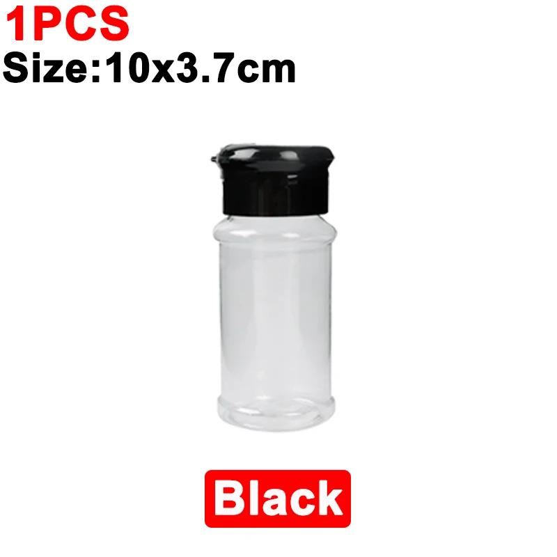 Банки для специй, переносные бутылки-шейкеры для приправ, пластиковые солонки и перечницы, контейнеры для приправ для барбекю, кухонные гаджеты