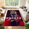 Mbappe Neon Energy Carpet Suitable for Hallway Study room Game Room Decorate room Antislip Carpet Anime Office Decor Perfect Gift for Friends & Family