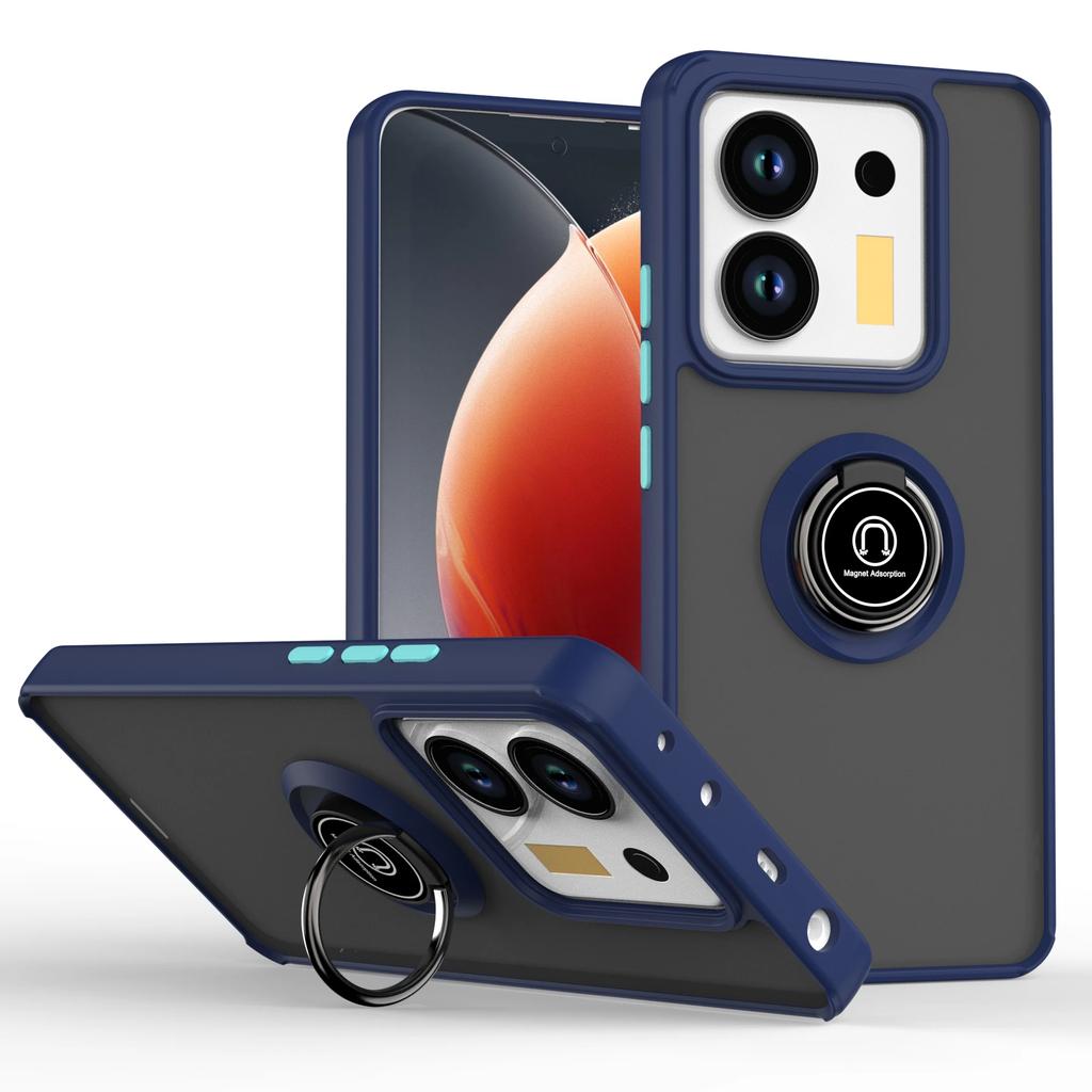 Матовый чехол Armor для Redmi Note 14 13 Pro Plus с подставкой-кольцом, противоударный чехол для Xiaomi 14T Pro Poco M7 F7 Pro K80 X6Pro 5G Funda