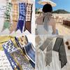 Ponytail Holder Multifunctional Female Tie Hair Bow Tie Hair Streamer Hair Ribbon Silk Scarf
