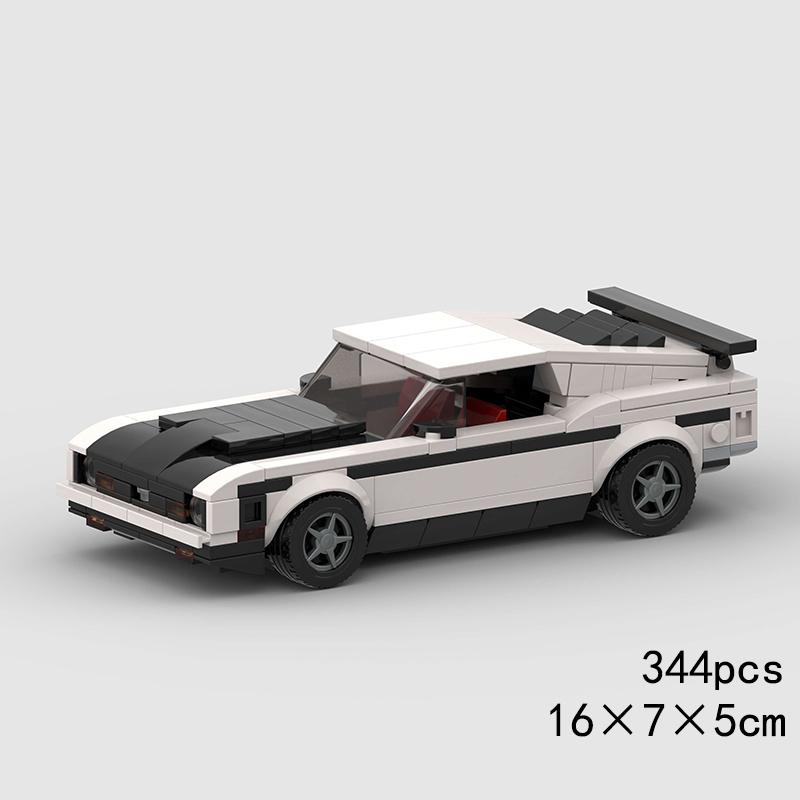 MOC Car Super Race City Speed ​​Sport Pickup Vehicle Model Building Blocks Rally Supercar Racing Bricks Christmas Gift Technical