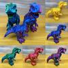 Dinosaur Toy 3d Printed T Rex Kids Creative Multicolor Articulated Display Model For Children