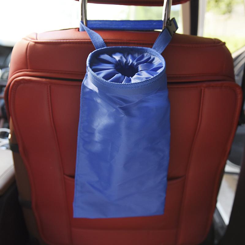 Portable Car Seat Back Garbage Bag Car Auto Trash Can Leak-proof Dust Holder Case Box Car Styling Oxford