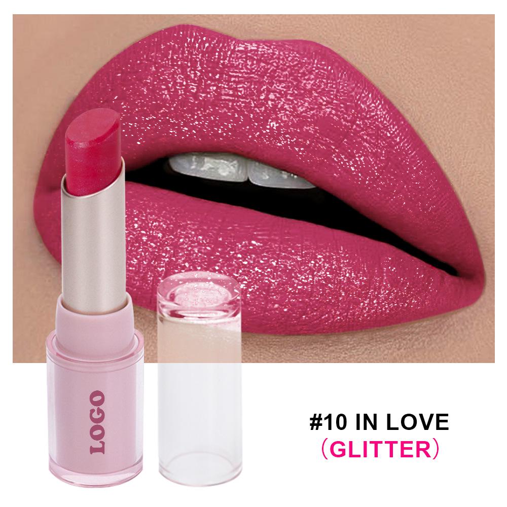 Перламутровый бальзам для губ: Высокоувлажняющая, питательная и придающая объем помада для длительного увлажнения