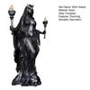 Hekate Niktipolos Statue Magic Greek Goddess Witch Figurine Lightbringer or Morning Star Resin Sculpture for Home Decor