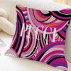 E-Emilio P-Pucci Logo Personalized Pillow Cover Kids Bedroom Wild Party Decor Pillowcase Kid Birthday Shower Gift