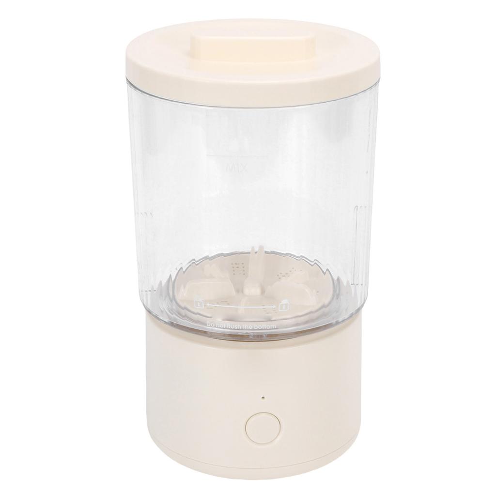 Портативная стиральная машина 1,6 л Перезаряжаемая беспроводная складная стиральная машина для нижнего белья для детской одежды Путешествия Квартира Автодом Белая