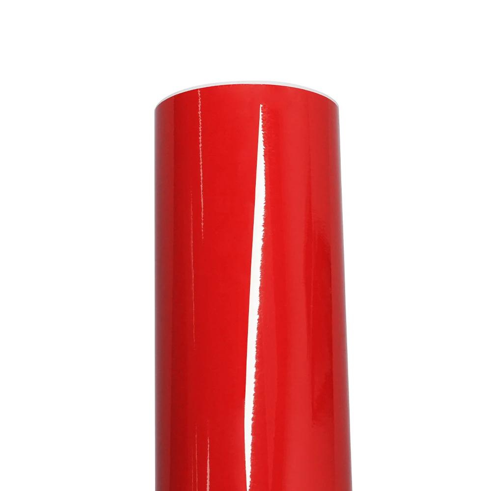 Яркие глянцевые красные наклейки на автомобиль, виниловая пленка, меняющая цвет, пленка для оклейки автомобиля, наклейка без пузырьков, виниловые наклейки, автомобильные аксессуары