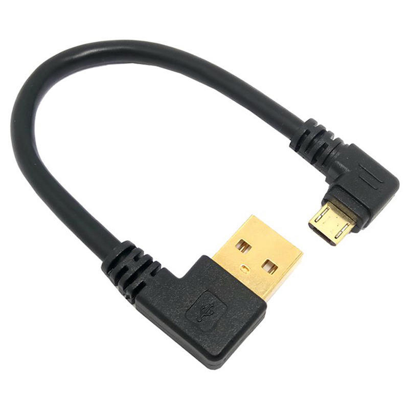 90 градусов 15 см плоский локоть Micro Usb мужчина к USB мужчина телефон для планшета сотовый телефон данные Connecto N0F6