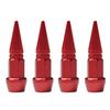 4Pcs 45/60mm Wear-resistant Tire Valve Stem Cover Dustproof Convenient Universal Motorcycle Hat
