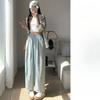 High Waist Wide-leg Nine-leg Pants Drooping Small Person Lazy Loose Slim Cool Pants Spring and Summer Casual Pants Women's Pants
