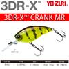 YO-ZURI Воблер для басса 3DR-X Crank MR Плавающий 50 мм Цвет: призма