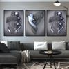 Metal Figure Statue Art Canvas Painting Romantic Abstract Posters and Prints Wall Pictures Modern Living Room Home Decoration