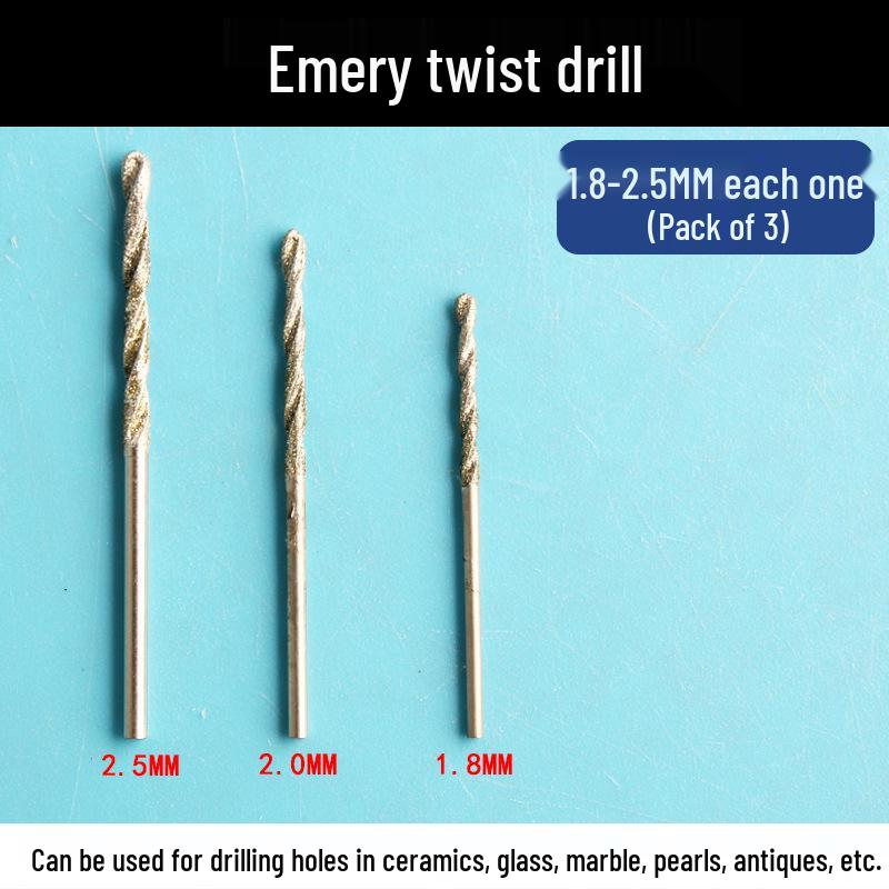 Jade Grouting & Tile Drill Bit - Hollow Needle Design for Precision