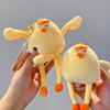 Fluffy Chicken Plush Keychain Girl Heart Chick Stuffed Toys Keychains  Backpack Decor