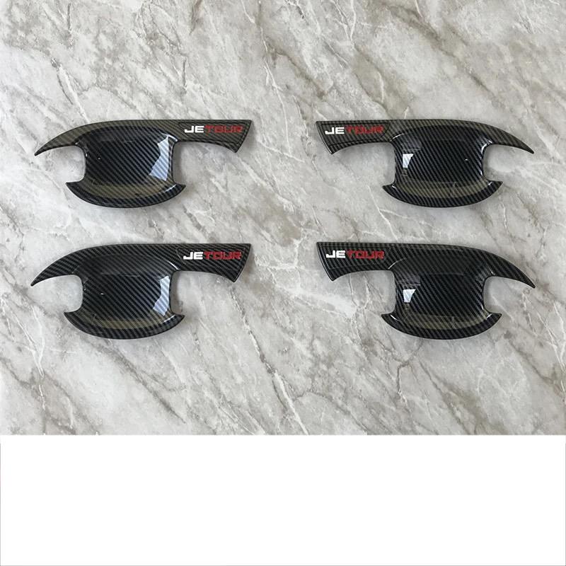 Car Door Handle Bowl Trim Cover Protect for Jetour X70 Plus 2020 2021 2022 2023 2024 Bahman Fidelity Prestige Soueast DX8 Plus