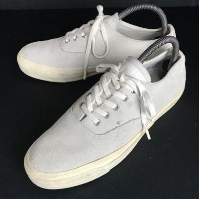 CONVERSE ×+ JACK PURCELL Замшевые Кроссовки US6.5 25см Серые Ограниченная Серия для Японии Редкие(ИСПОЛЬЗОВАЛ)