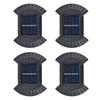 4 Sets Solar Wall Light Waterproof Multifunctional LED Solar Wall Light for Patio Yard Garden