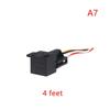 Universal 40A 12V-72V Automotive Relay 4/5Pin with Interlocking Socket for RV Truck Van Motorcycle Use