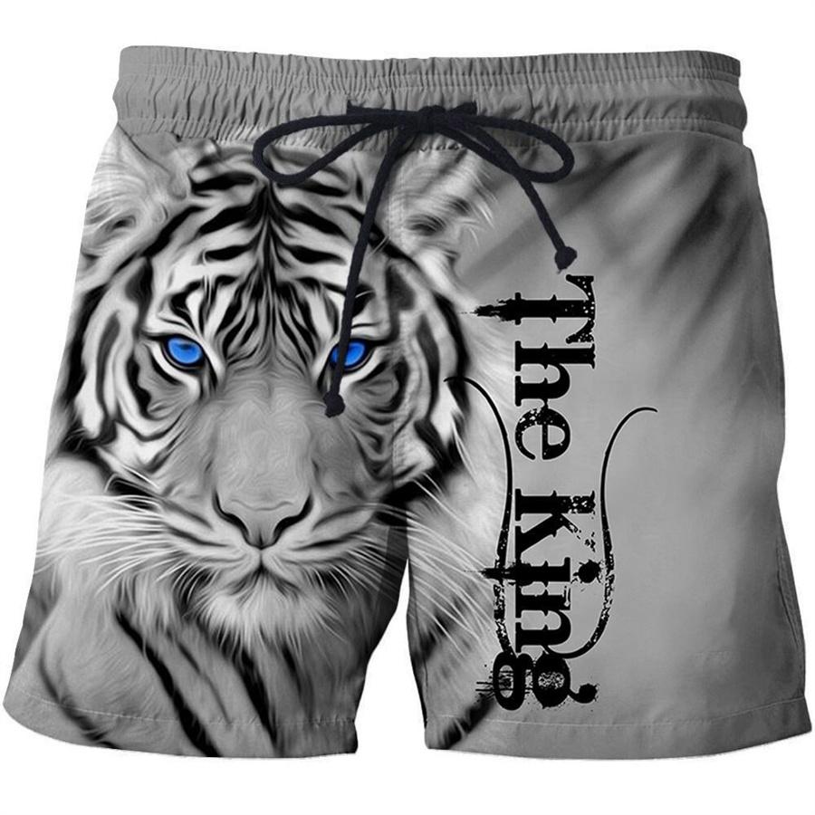Men Shorts Summer 3D Printed Casual Ordinary Youth Beach Short Pants Spring Little Stretch Short Trousers