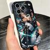 V-Valorant Sage Soft Phone Case for iPhone 16 16E 17 Air 15 Pro Max 14 Plus 13 Mini 11 12 7 Black Cover Back Shell