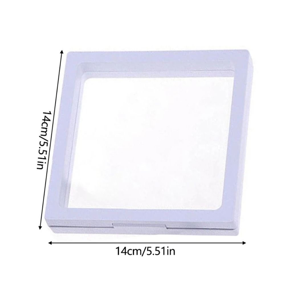 Многоразовая рамка для демонстрации цветов и растений, 3D прозрачный футляр для хранения ювелирных изделий, кольцо, ожерелье, серьги