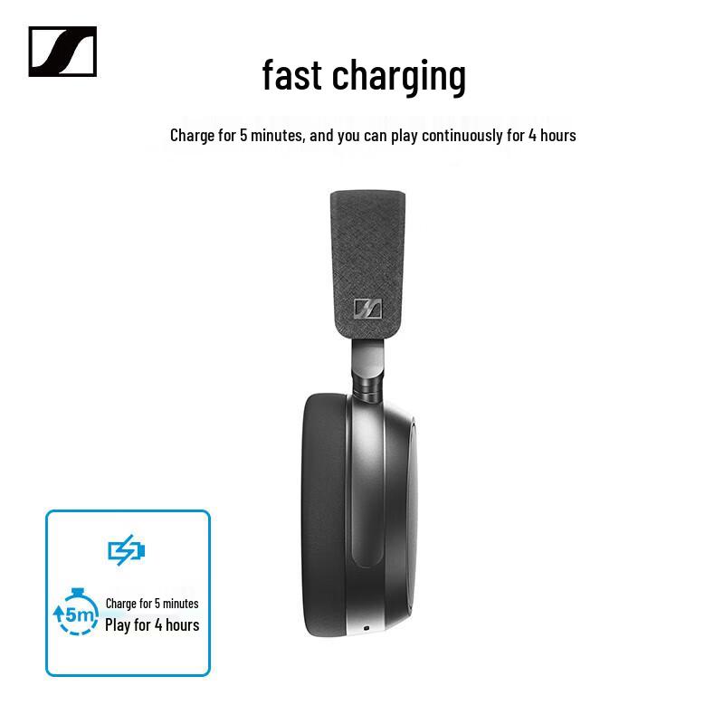 Sennheiser MOMENTUM 4 Wireless Noise Cancelling Over-Ear Headphones