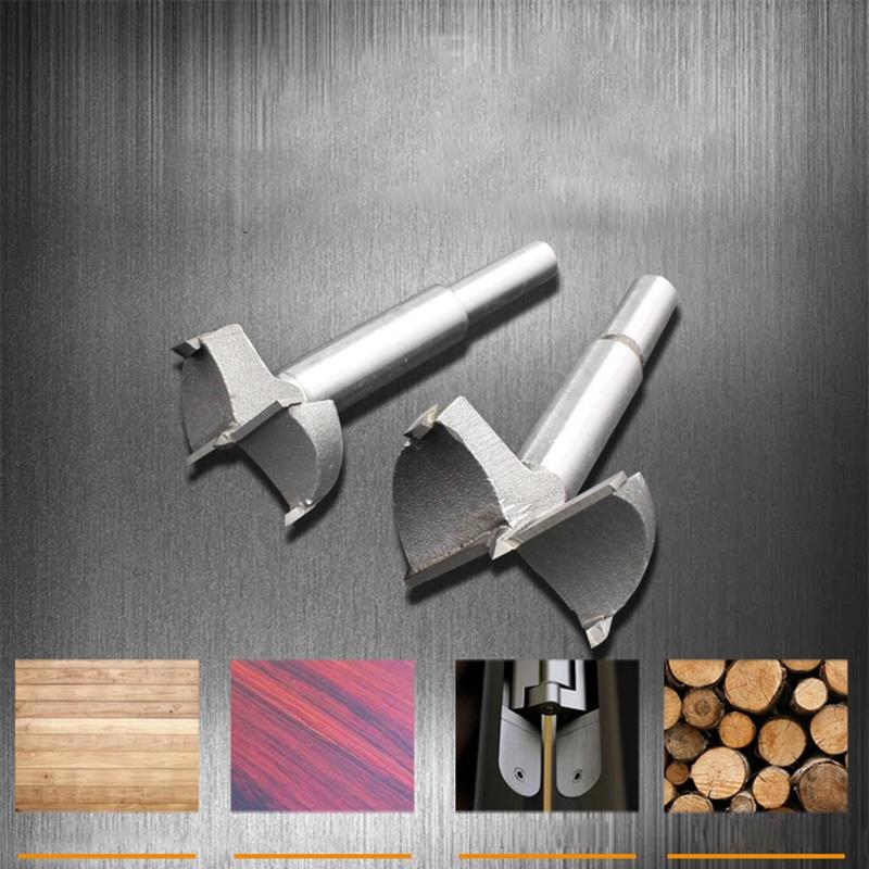 Durable Forstner Wood Boring Hole Saw Auger Opener Triangular Cutter Tool Drill Bit With High Hardness