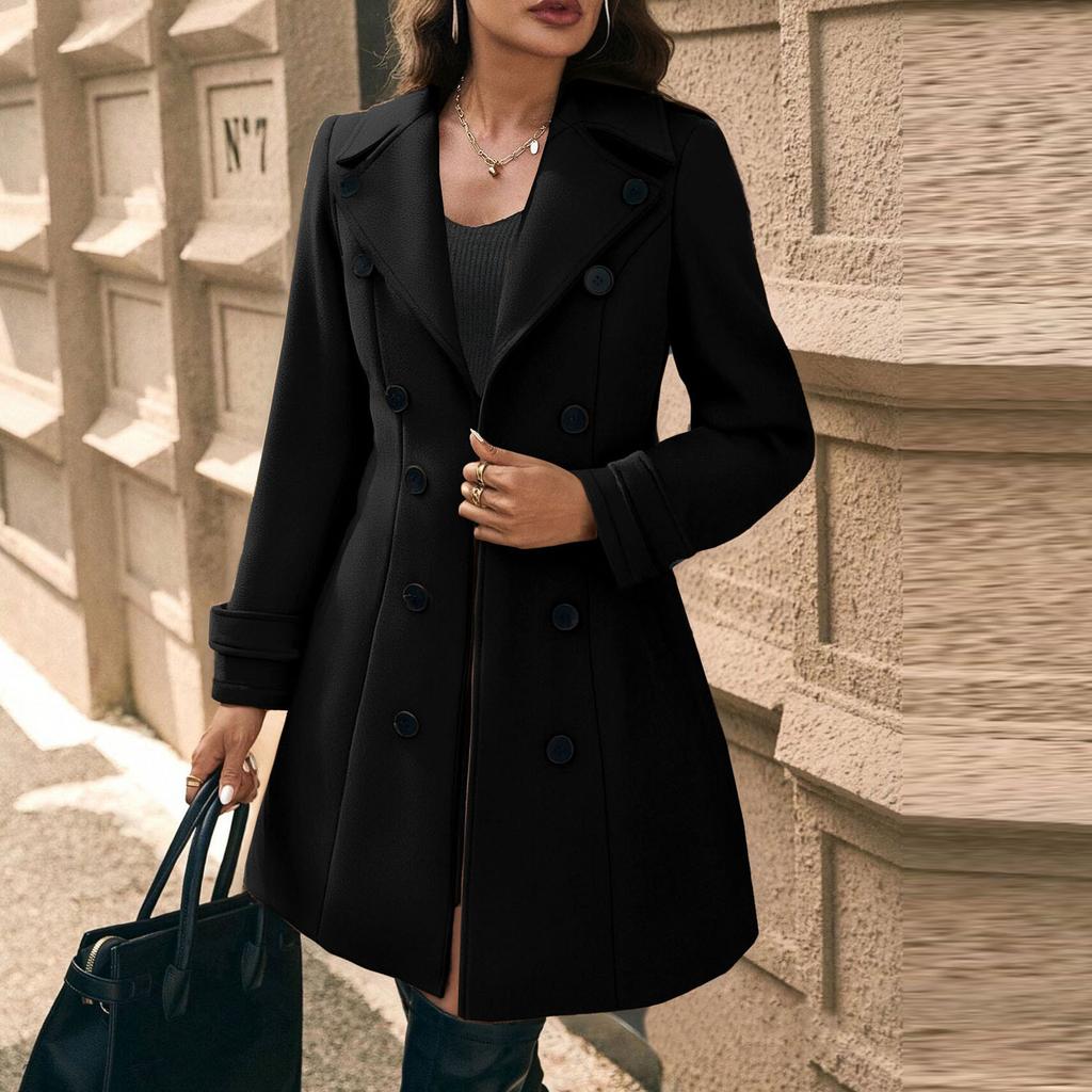 Женский модный кардиган однотонный с длинным рукавом куртка-кардиган