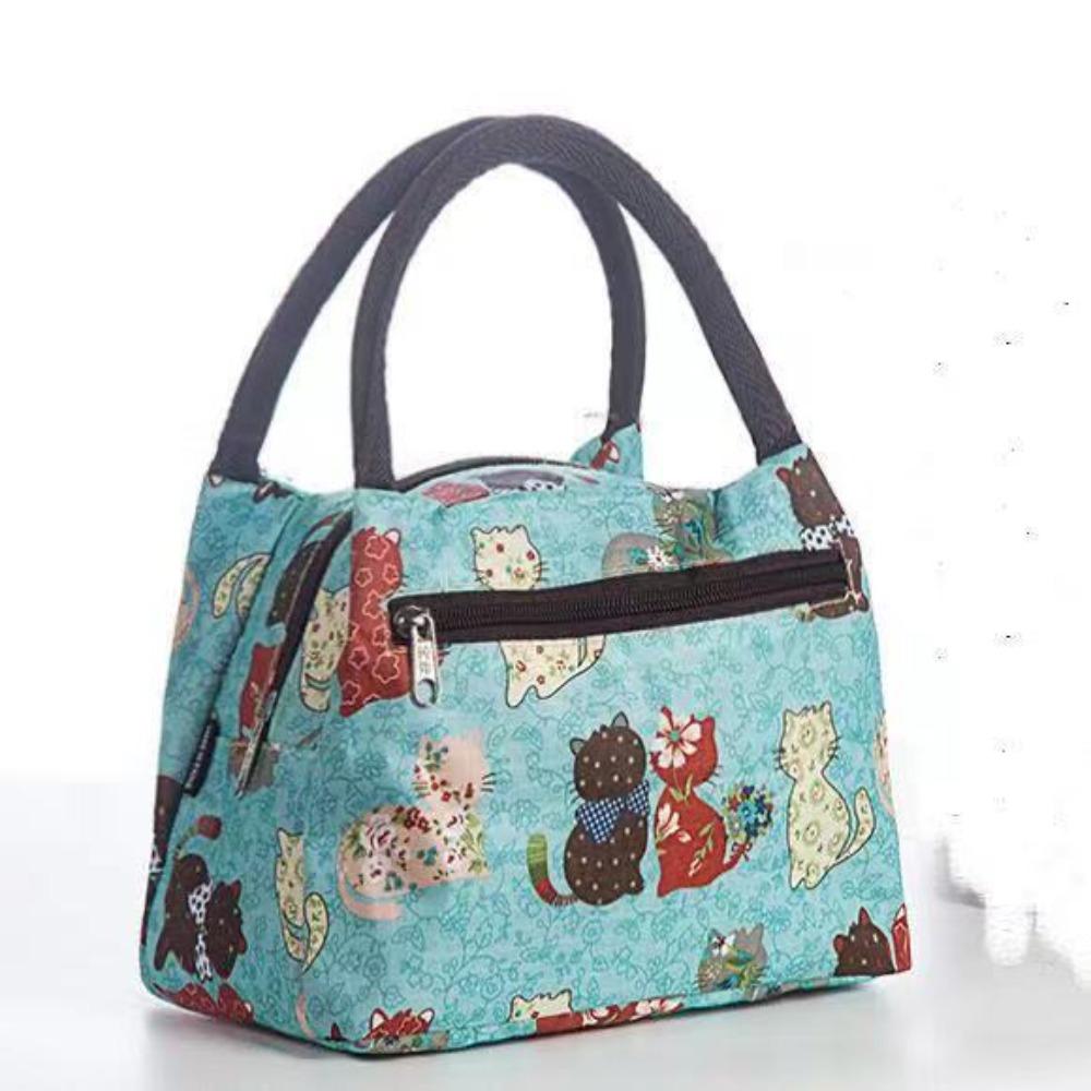 Портативная сумка для обеда из ткани Оксфорд для взрослых и детей, сумка-холодильник для еды и напитков, сумка для пикника, водонепроницаемая коробка для хранения продуктов