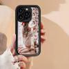 Рождественский чехол для iPhone 11 13 12 14 15 16 Pro Max XR XS Samsung A15 A55 A05 Redmi 12 13C OPPO A16 A18 A60 Reno 11 Vivo Y17S Y12 infinix note