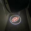 BXAOK1 2pcs LED Car Door Projector Light Car Accessories For Kia Stinger Sportage Picanto Stonic Forte 5 3 4 K7 K5 K8 K3 Soul K9 Seltos