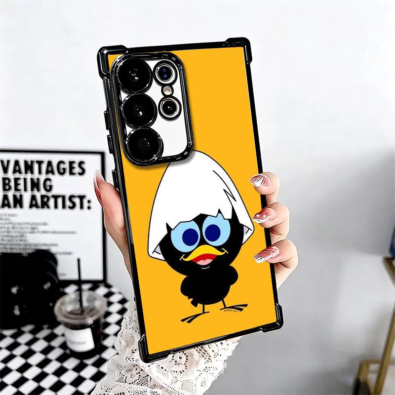 Милый Мультяшный Утенок Калимеро Мягкий Чехол Для Телефона Для Samsung Galaxy S26 Ultra S25 Edge S24 FE S23 Plus S22 S21 + S20 Покрытие Защита От Падений