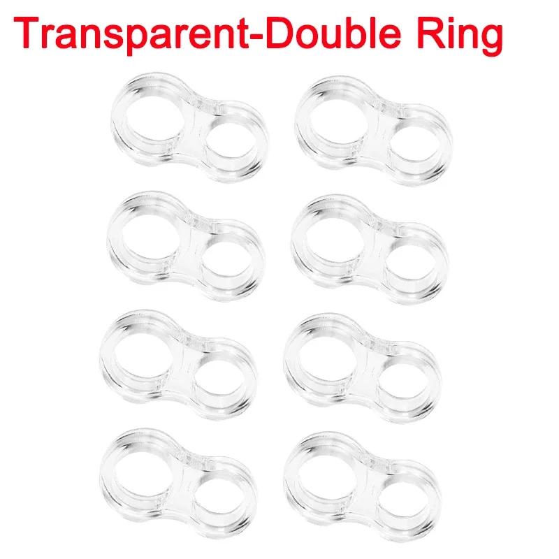 1-10 шт. Дверные упоры, прозрачный силиконовый буфер для дверной ручки, защита от столкновений, настенный шкаф, противоударные кольца, ударопрочная накладка