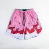 Аниме шорты для мужчин и женщин Demon Slayer 3D Print Gym Shorts Quick Dry Casual Short Pangts To Fitness Workout Running Summer