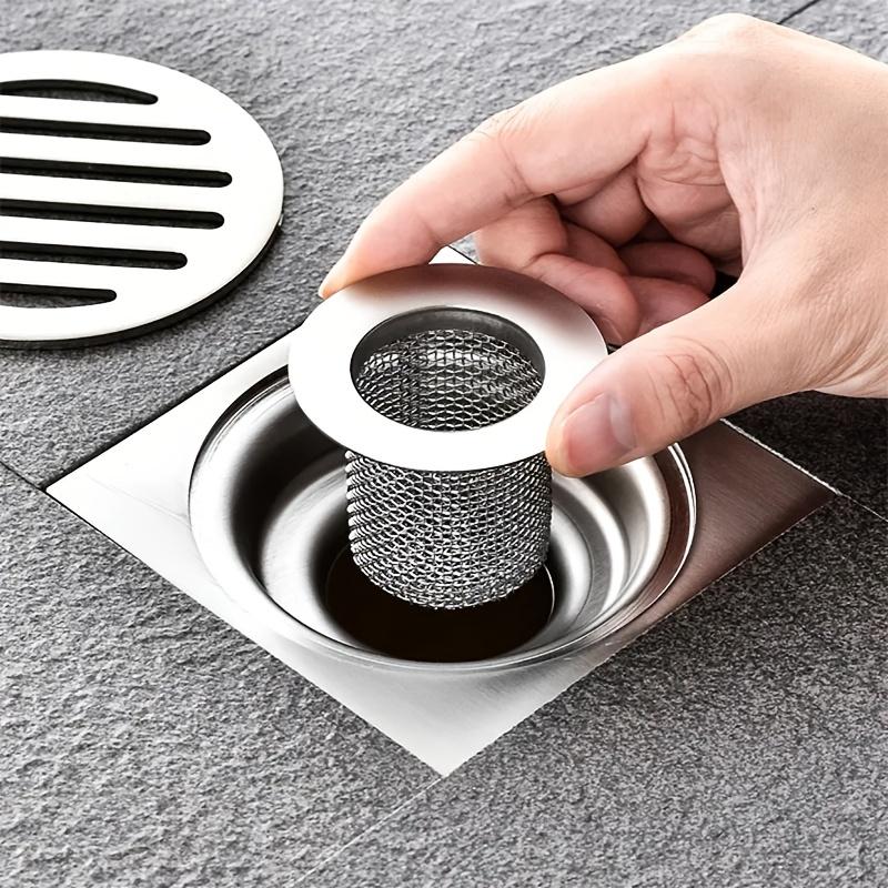 1 Pc Kitchen Bathroom Anti-blocking And Anti-odor Floor Drain, Floor Drain Fine Mesh Filter, Sewer Filte