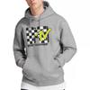 MTV Mens Checkerboard Logo Hoodie