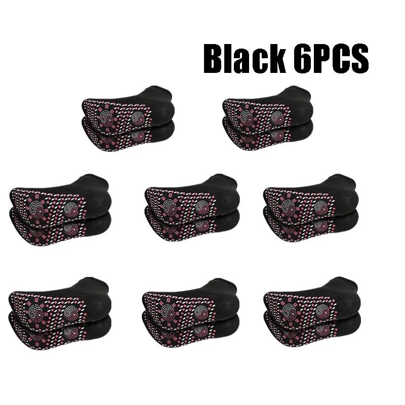 1/5 пары турмалиновых самонагревающихся носков, зимние теплые термотермальные носки для здоровья, короткие носки для похудения, магнитотерапевтические носки