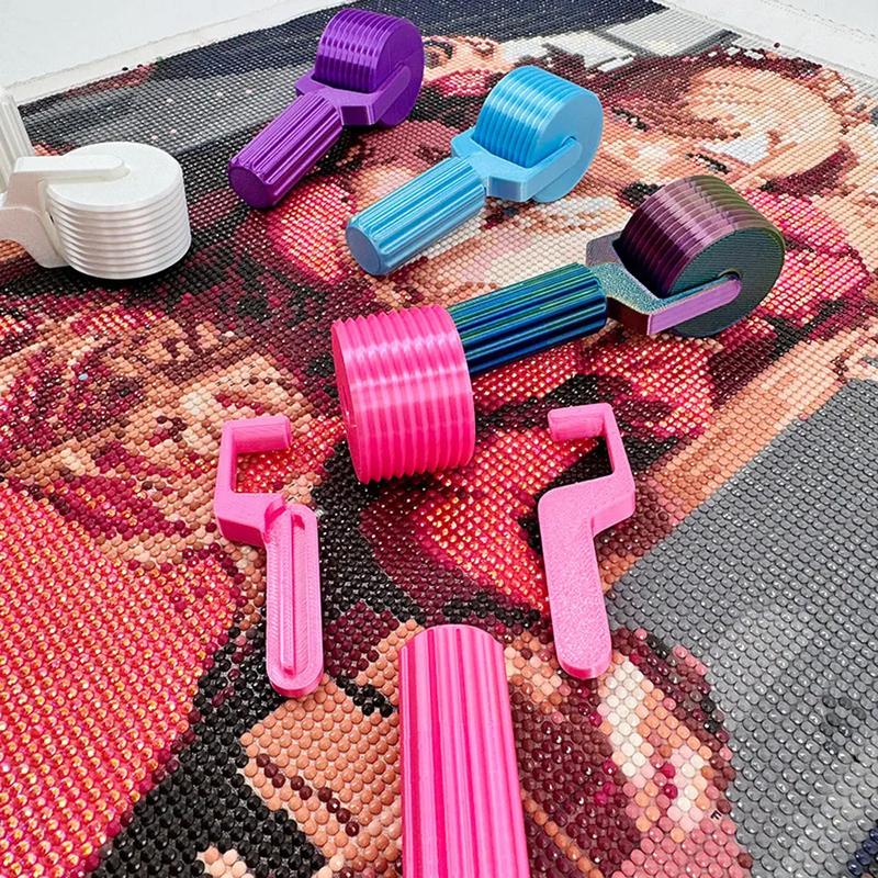 Detachable Diamond Painting Roller Tool Rhinestone Embroidery Straightening Pressing Drills Art Accessories for DIY Crafts