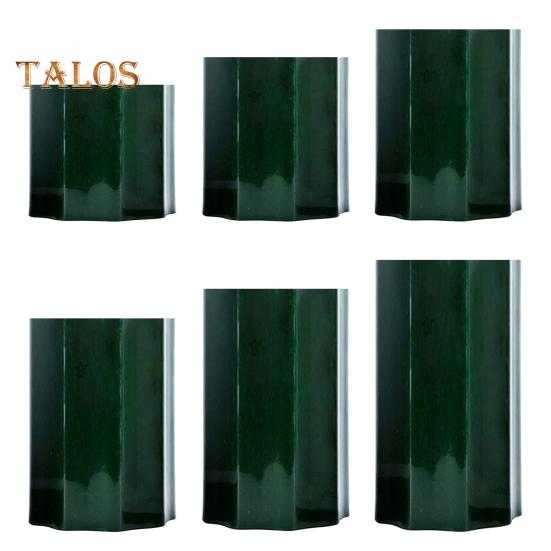 1 рулонный гофрированный забор, влагостойкий ландшафтный бордюр, гибкий садовый бордюр, простая установка, забор для садовой клумбы, лужайки