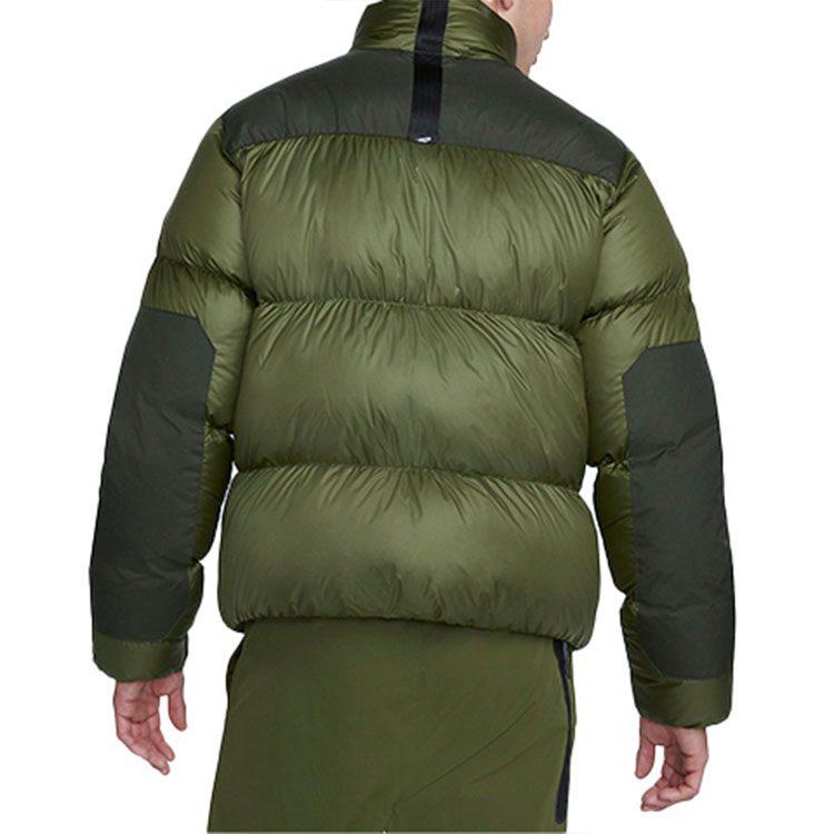 Nike Мужская зимняя куртка с наполнителем Dri Fit, прочная, зеленая DD6979-326