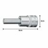 TONE Hexagon socket HP3H-08 Drive angle 9.5mm (3/8") Width across flats 8mm
