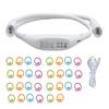 LED Neck Reading Light Professional Rechargeable 360 Degree Adjustable Crocheting Light for Reading