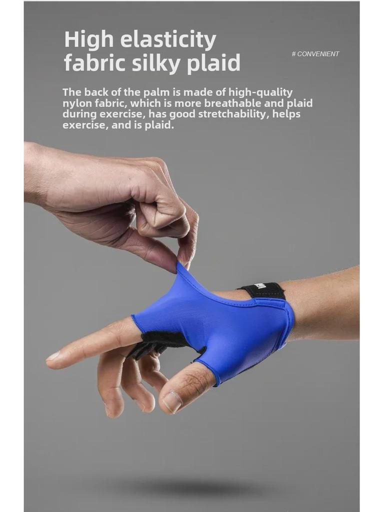 Перчатки для йоги Vilico Lulu Summer Fitness Half-Finger: Нескользящий, износостойкий, против мозолей